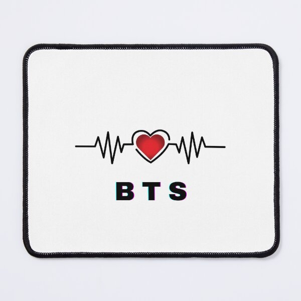 Item preview, Korean Red Heart Line- BTS Lovers Classic T.shirt designed and sold by imimshop.