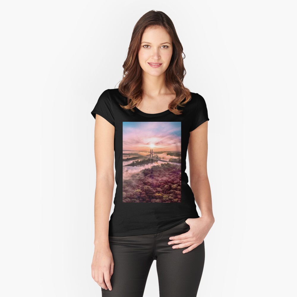 Item preview, Fitted Scoop T-Shirt designed and sold by picdab-com.