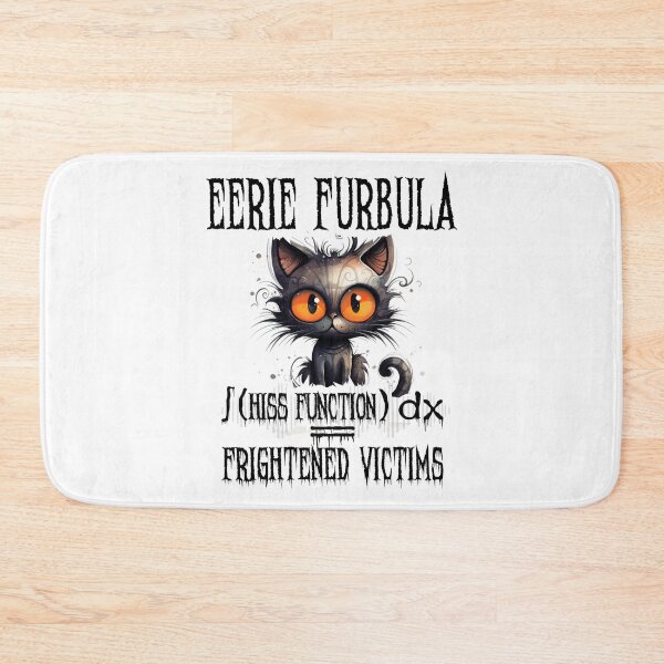Item preview, Eerie Furbula Funny Math Cat Halloween Teacher designed and sold by Designer-Girl.