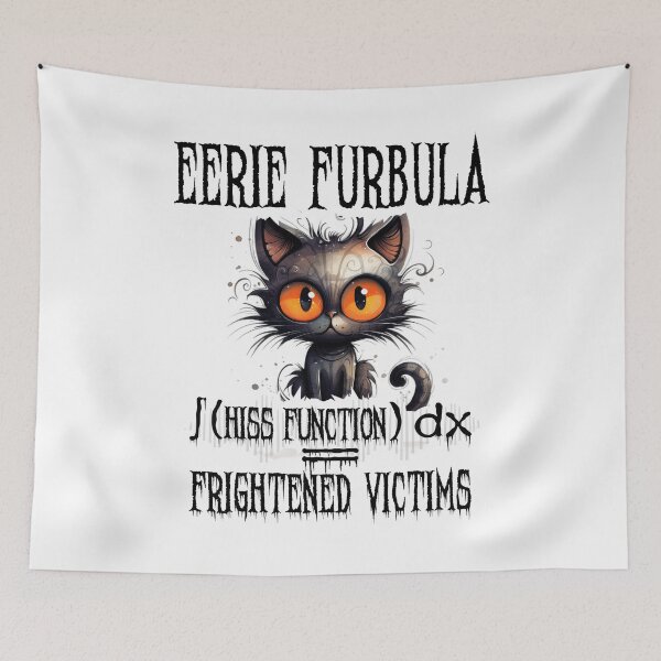 Item preview, Eerie Furbula Funny Math Cat Halloween Teacher designed and sold by Designer-Girl.