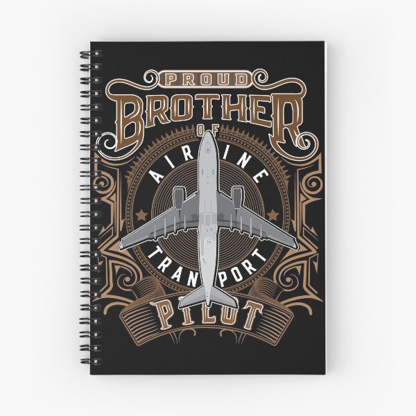 Item preview, Brother of Airline Transport Aircraft Pilot Feeling Proud designed and sold by javaneka.