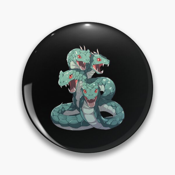 Item preview, Cute Chibi Style Hydra Creature designed and sold by MalakaiBarbec.