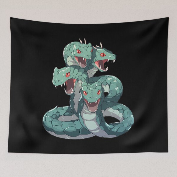 Item preview, Cute Chibi Style Hydra Creature designed and sold by MalakaiBarbec.