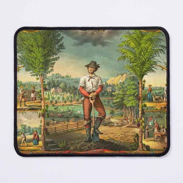 Item preview, STK501758A-Scenes of farming and farm life, circa 1873. designed and sold by StocktrekImages.