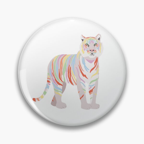 Item preview, Rainbow Tiger Design - Graphic Animal Art designed and sold by artmanship.
