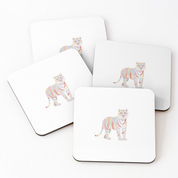 Item preview, Rainbow Tiger Design - Graphic Animal Art designed and sold by artmanship.