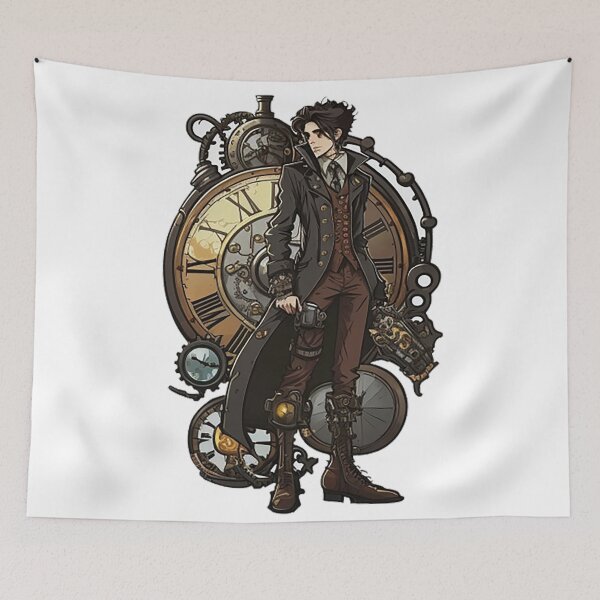 Item preview, Victorian Timekeepers: Steampunk Gears & Clocks Extravaganza designed and sold by PaintbrushPlace.