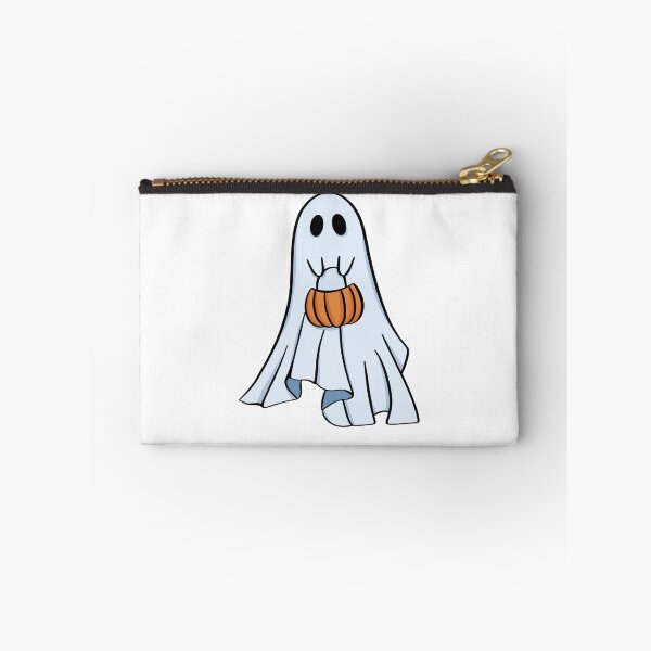 Item preview, The Ghost and the Pumpkin Bag designed and sold by ArtByKattie.