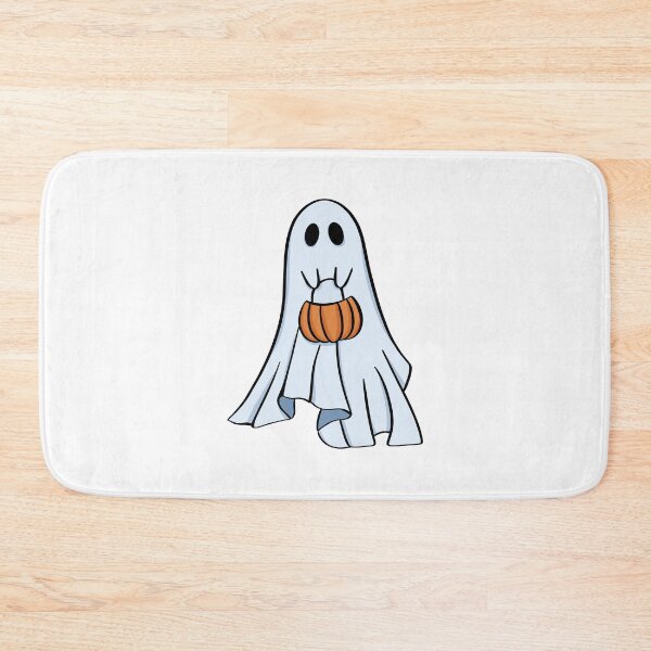 Item preview, The Ghost and the Pumpkin Bag designed and sold by ArtByKattie.
