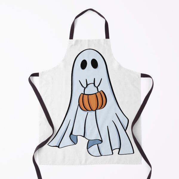 Item preview, The Ghost and the Pumpkin Bag designed and sold by ArtByKattie.