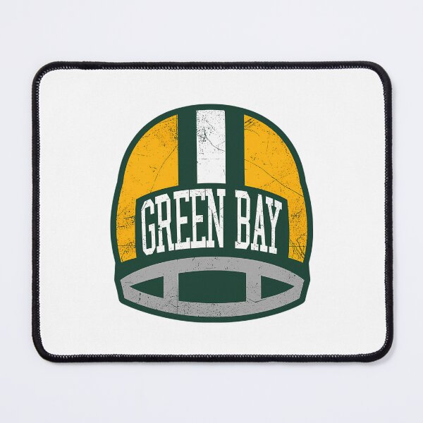 Item preview, Green Bay Retro Helmet - Green designed and sold by RowdyWilliams.