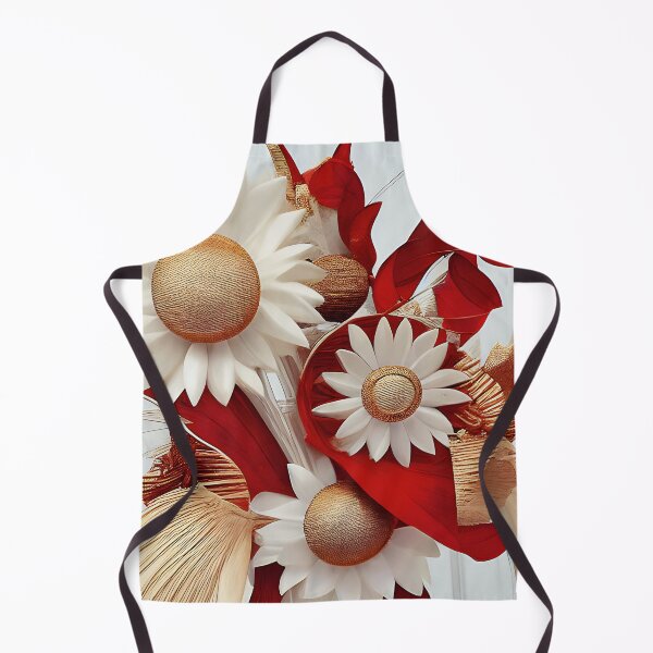 Item preview, Floral Collage in Red and Gold  designed and sold by Dana Roper.