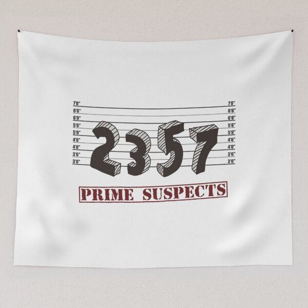 Item preview, The Prime Number Suspects  	 designed and sold by pvvppffwcv72.