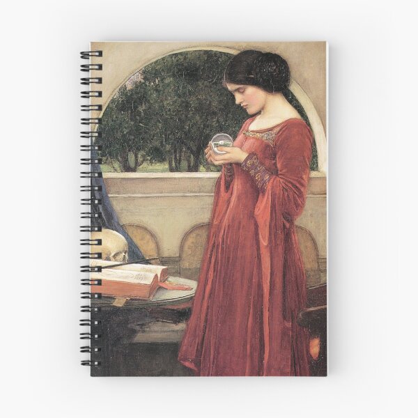 Item preview, The Crystal Ball by John William Waterhouse designed and sold by NoCoffeeNoLife.