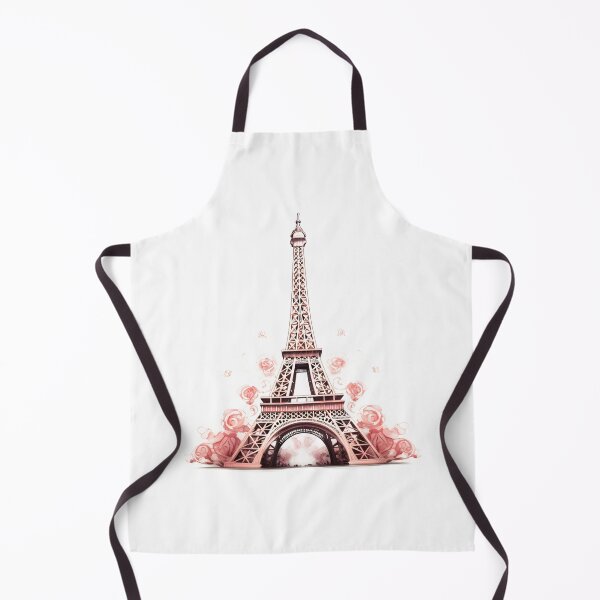 Item preview, Watercolor rose Eiffel tower designed and sold by naatala.