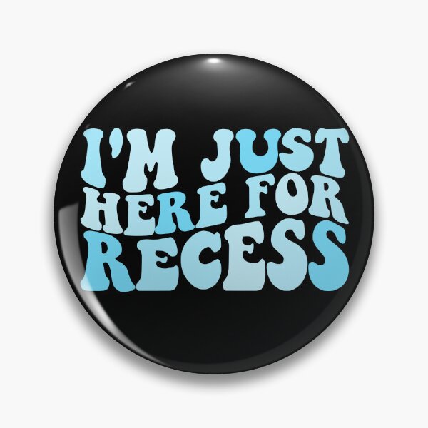 Item preview, I'm Just Here For Recess Funny Back To School Boys Recess Gear designed and sold by DynamicDesign.