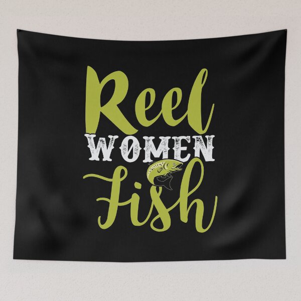 Item preview, Reel Women Fish Fishing  For Girls designed and sold by BUBLTEES.