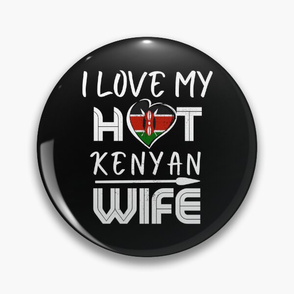 Item preview, I Love My Hot Kenyan Wife Kenya Husband designed and sold by Furahisha.
