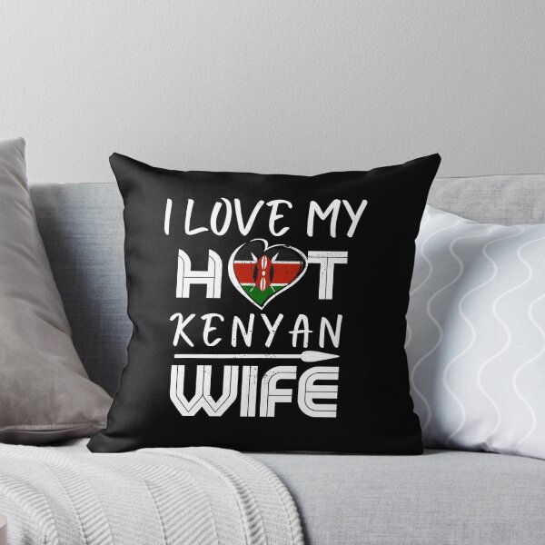 Item preview, I Love My Hot Kenyan Wife Kenya Husband designed and sold by Furahisha.