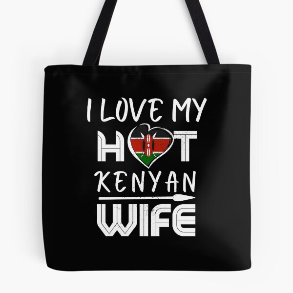 Item preview, I Love My Hot Kenyan Wife Kenya Husband designed and sold by Furahisha.