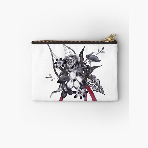 Item preview, Elegant Black Flower Bouquet designed and sold by VeronicaPrint.