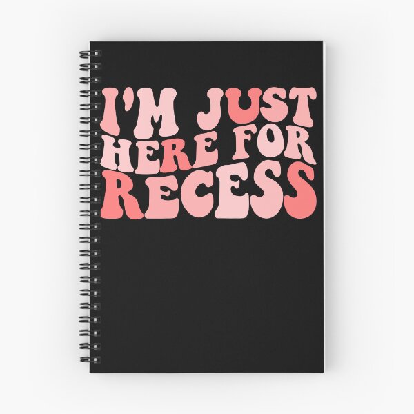 Item preview, I'm Just Here For Recess Funny Back To School Girls Recess Gear designed and sold by DynamicDesign.