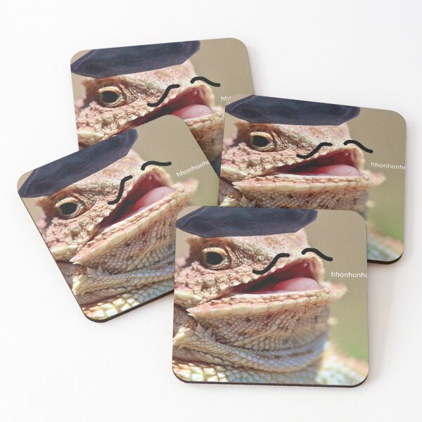 Item preview, French laughing lizard designed and sold by ginsunuva.