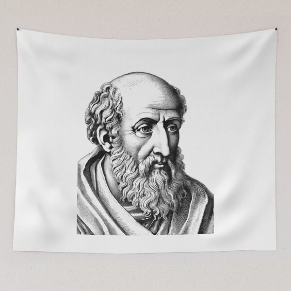 Item preview, Pythagoras Portrait designed and sold by NTGUILTY.
