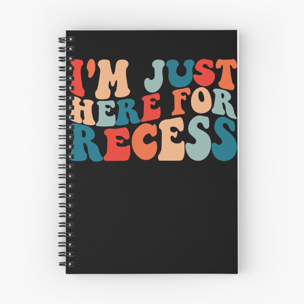 Item preview, I'm Just Here For Recess Funny Back To School Recess Gear designed and sold by DynamicDesign.