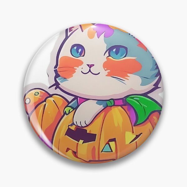 Item preview, Halloween Playful Cat on Pumpkin designed and sold by Prints Shoppe.