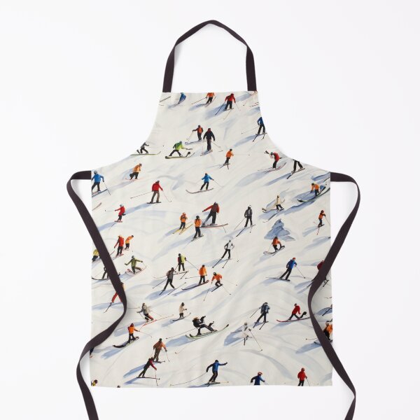 Item preview, A lot of skiers pattern designed and sold by LazyLifestyle.
