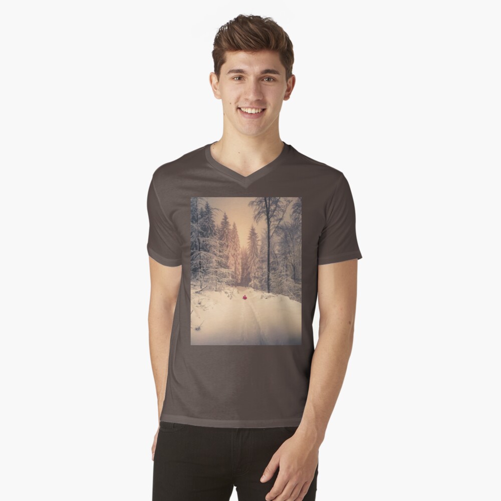 Item preview, V-Neck T-Shirt designed and sold by picdab-com.