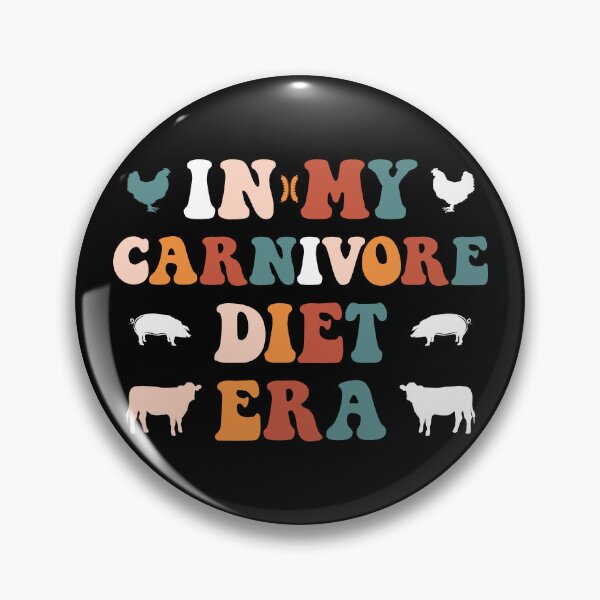 Item preview, In My Era Vintage Retro In My Carnivore Diet Era Meat Eater designed and sold by inkedtee.