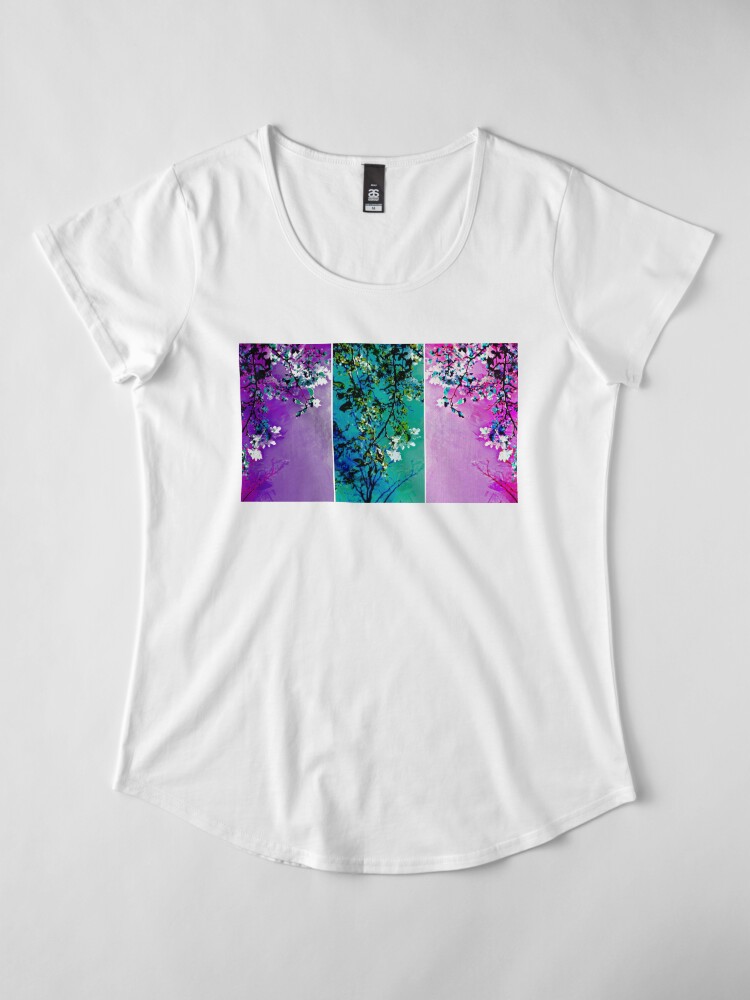 Alternate view of Tryptich: Spring Synthesis Premium Scoop T-Shirt