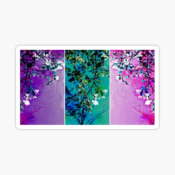 Tryptich: Spring Synthesis Sticker
