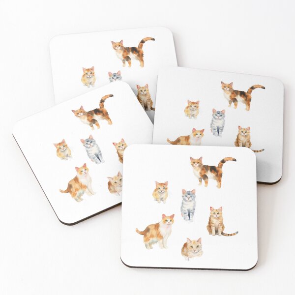 Item preview, Cute Gang of Cats designed and sold by Alicia Amber.