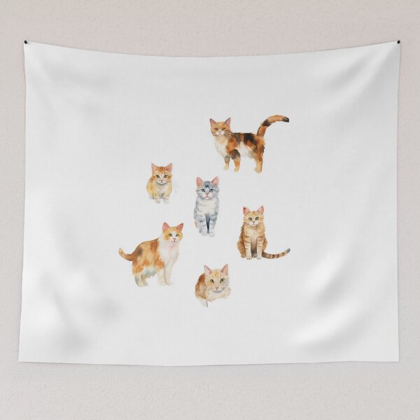 Item preview, Cute Gang of Cats designed and sold by Alicia Amber.