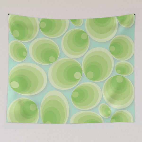 Item preview, Clamshells on blue designed and sold by HelenDBVickers.