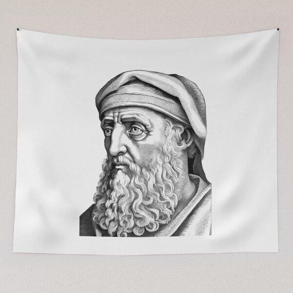 Item preview, Pythagoras of Samos designed and sold by NTGUILTY.