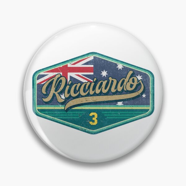 Item preview, Ricciardo Racing Badge (DaniRic) designed and sold by Numero14.