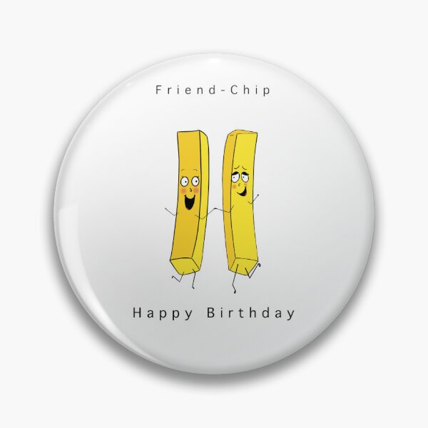 Item preview, Friend - chip birthday message, friendship designed and sold by By The Moon.