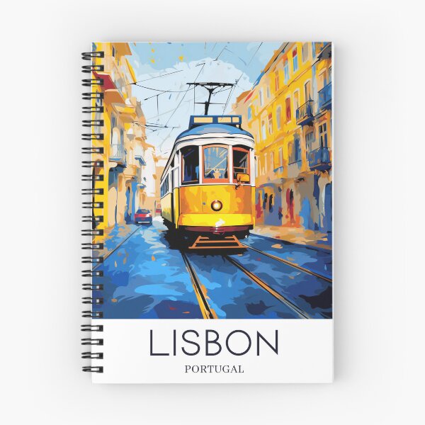 Item preview, A Pop Art Travel Print of Lisbon - Portugal designed and sold by StudioRedKoala.