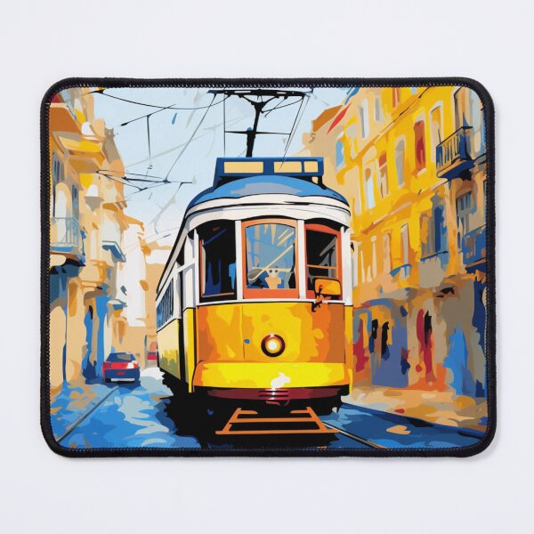 Item preview, A Pop Art Travel Print of Lisbon - Portugal designed and sold by StudioRedKoala.