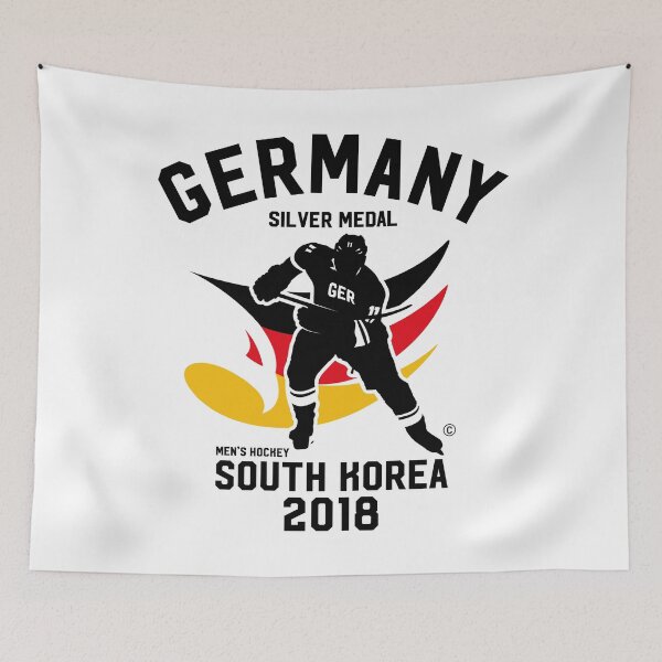 Item preview, GERMANY SILVER MEDAL 2018 ICE HOCKEY, BY SUBGIRL designed and sold by SUBGIRL.