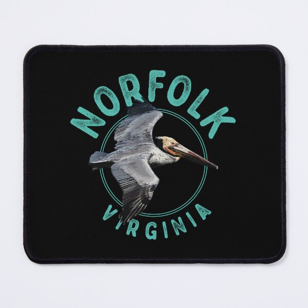 Item preview, Norfolk Virginia Pelican Design designed and sold by Futurebeachbum.
