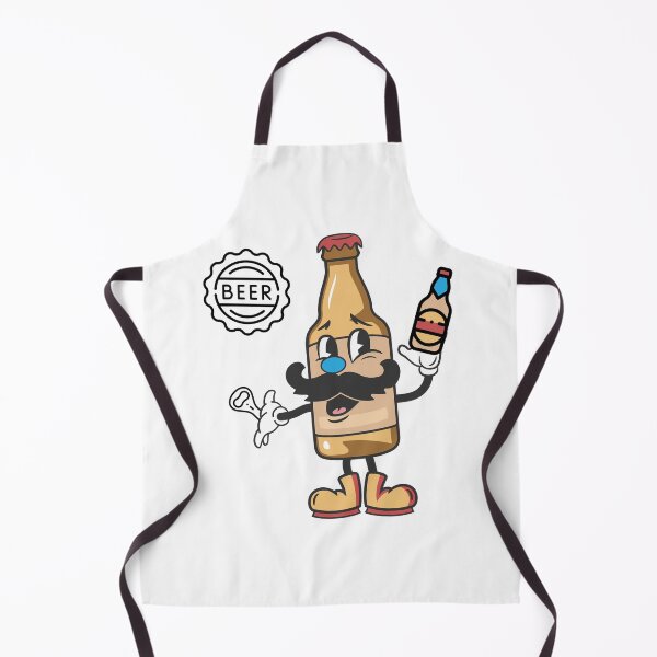 Item preview, Beer lover gift idea, cute, funny mascot Beer bottle on legs designed and sold by All Year Round.