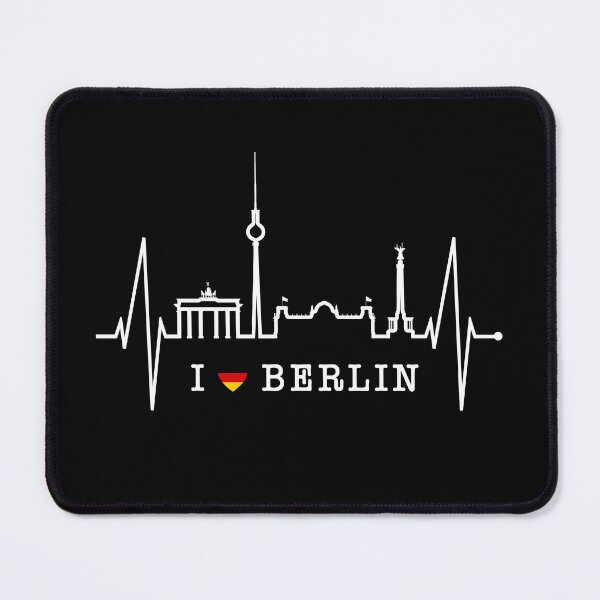 Item preview, Berlin Skyline Heartbeat Germany Heart I Love Berlin designed and sold by EDcreations.