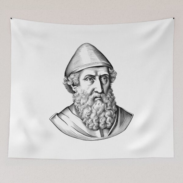 Item preview, Pythagoras of Samos (c. 570 – c. 495 BC)  designed and sold by NTGUILTY.