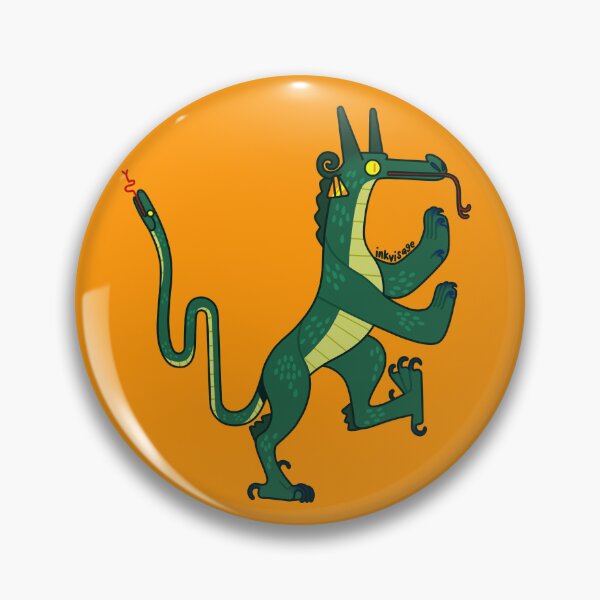 Item preview, Smaugust, Mušḫuššu (Green) designed and sold by inkvisage.