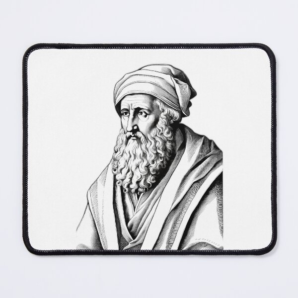 Item preview, Portrait of Pythagoras of Samos  designed and sold by NTGUILTY.